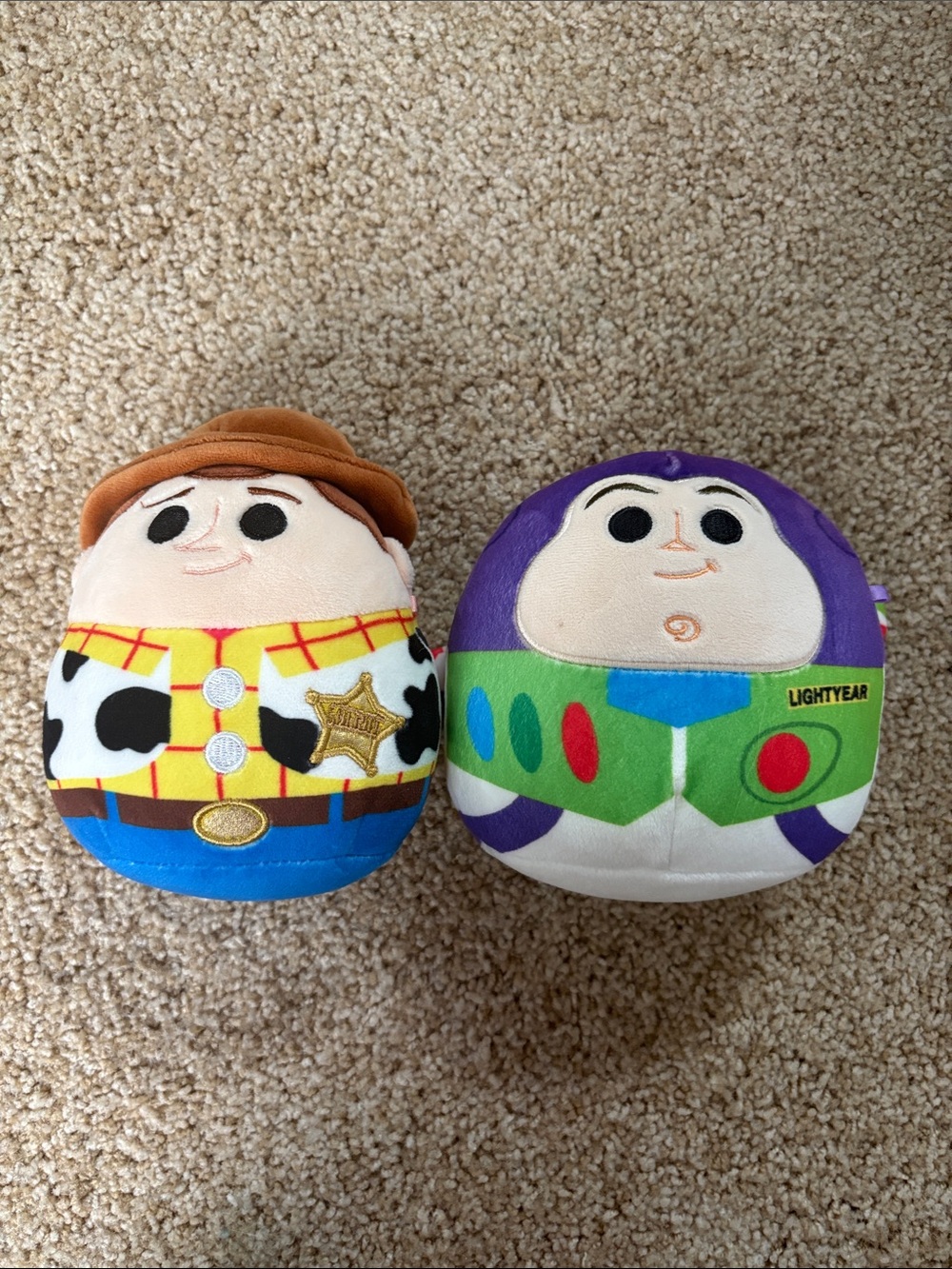 Woody and Buzz Squishmallows